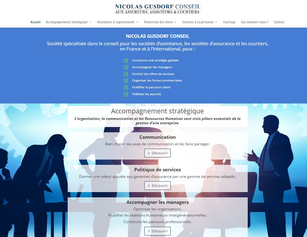 Site Nicolas GUSDORF CONSEIL